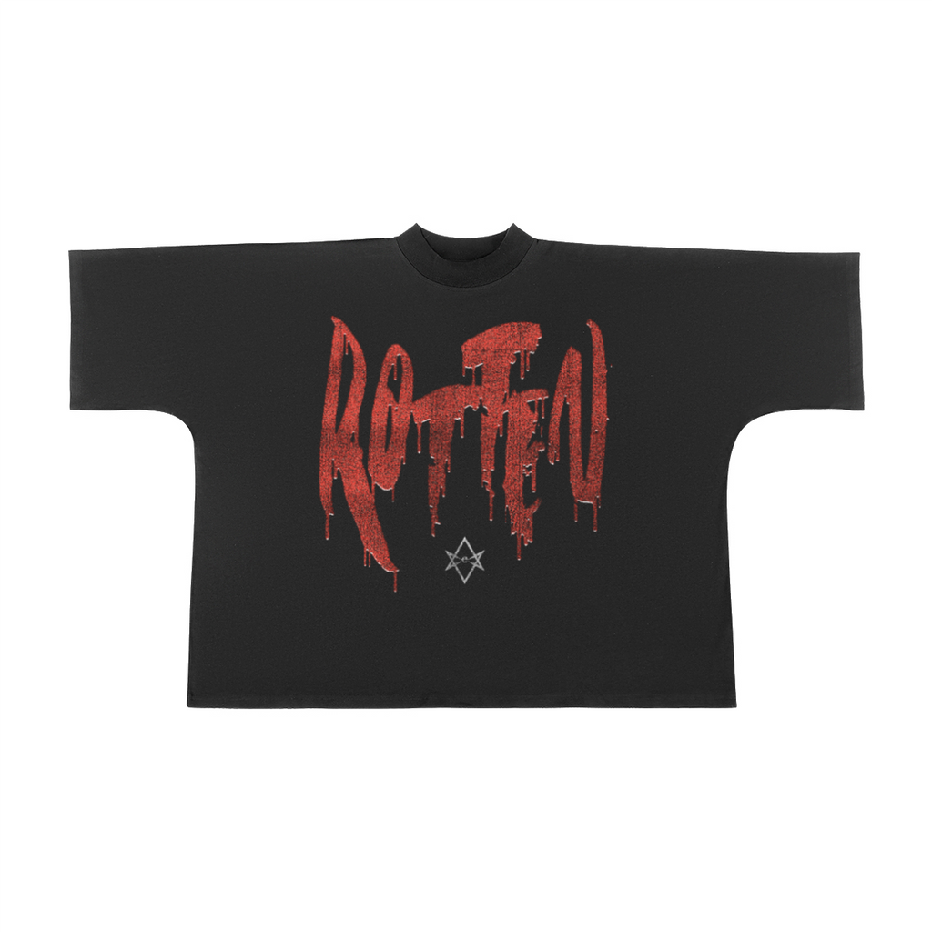 Sorry Mama I'm Rotten Tee (Black)